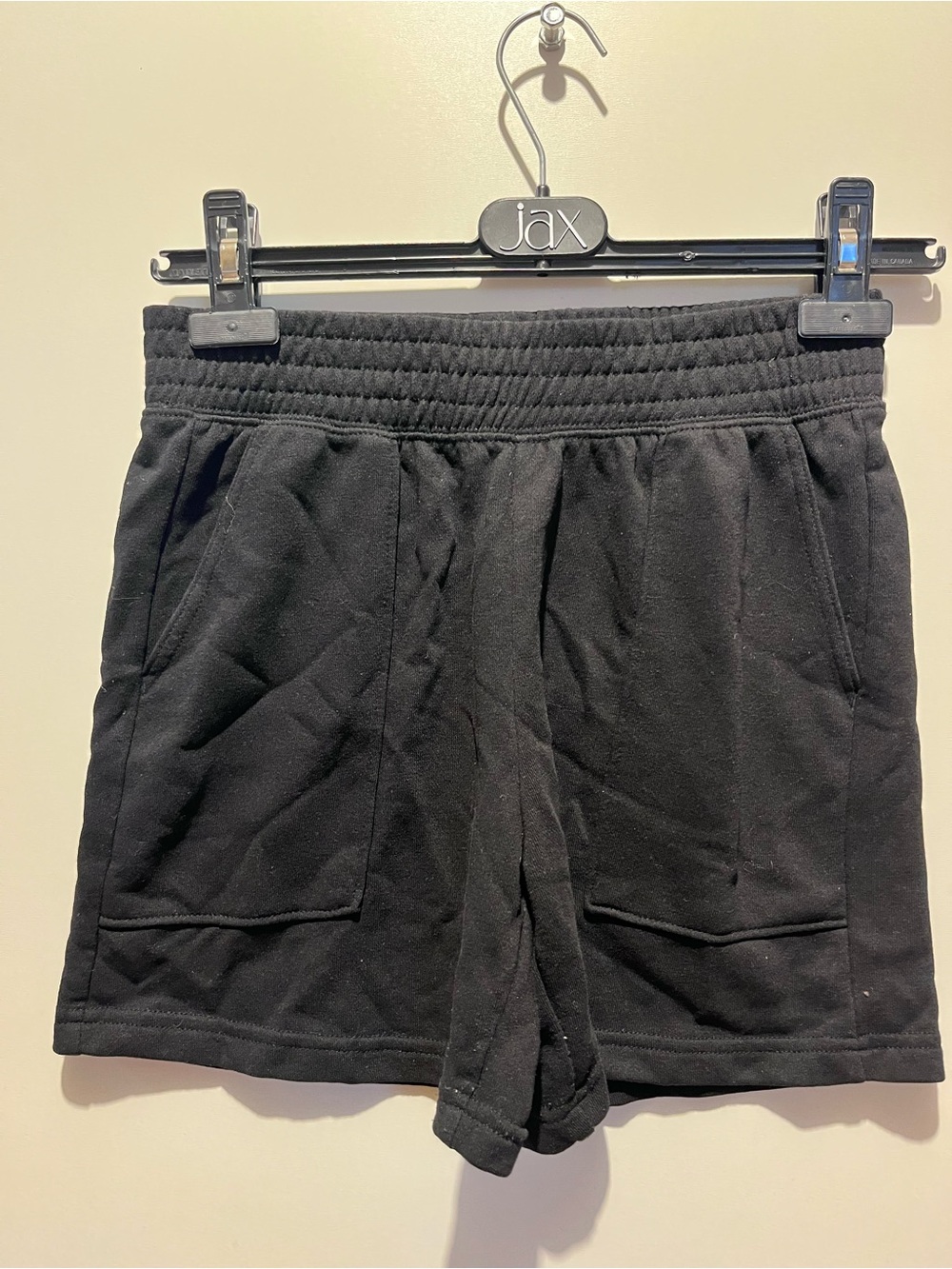 Divided Black Women's Athletic Elastic-Waist Shorts Sz Xxs